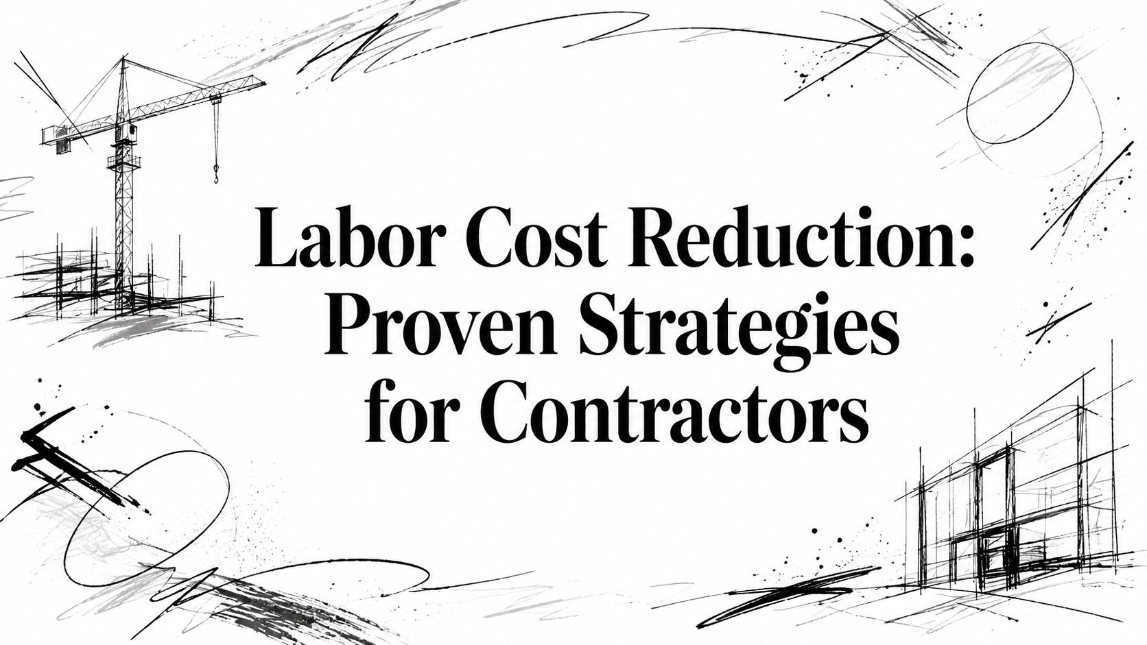 Labor Cost Reduction: Proven Strategies for Contractors
