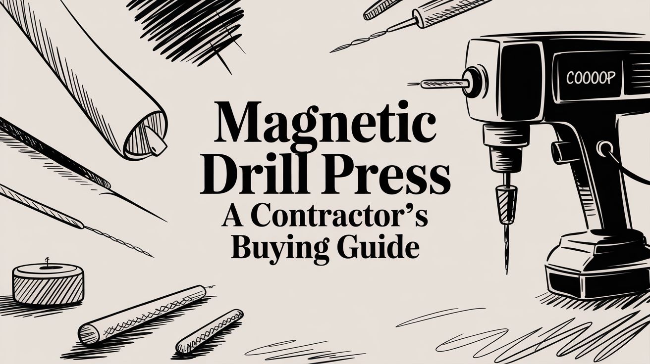 The Contractor's Guide to Buying a Magnetic Drill Press