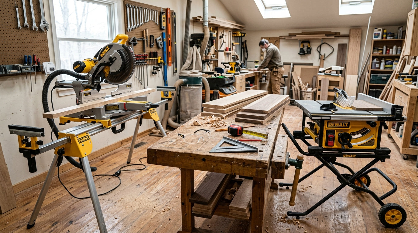 Miter Saw vs Table Saw: Which One Belongs in Your Shop - Value Tools Co