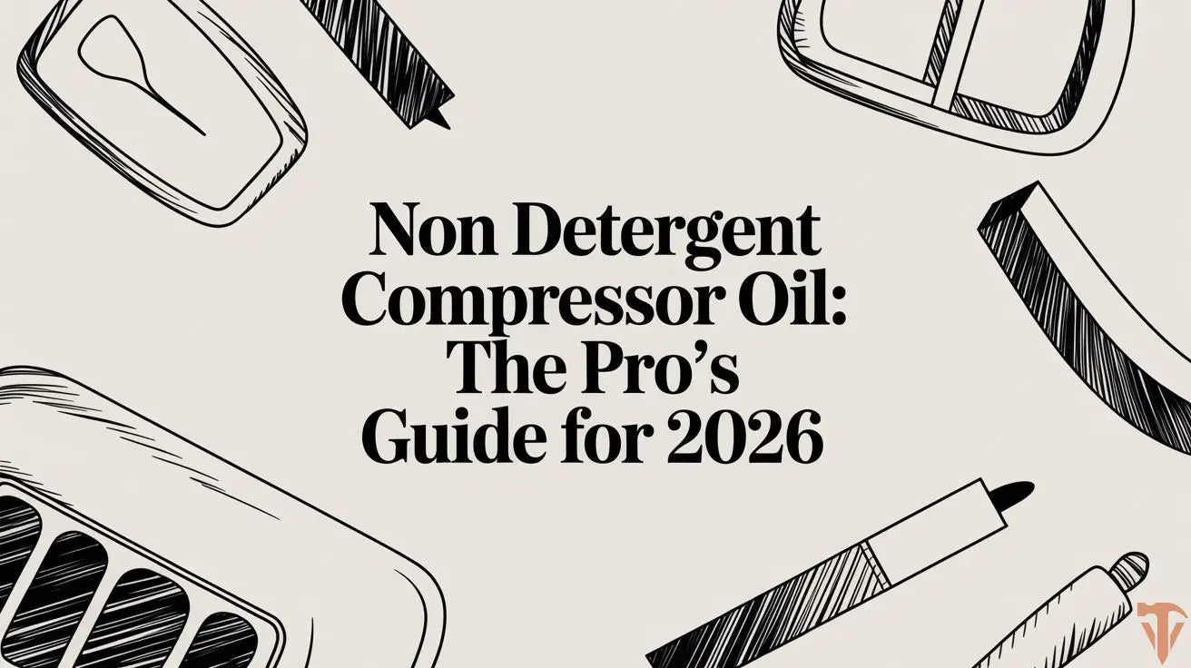 Non Detergent Compressor Oil: The Pro's Guide for 2026 Value Tools Co