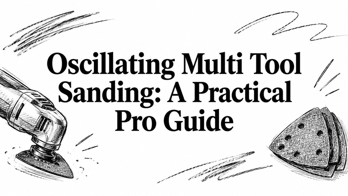 Oscillating Multi Tool Sanding: A Practical Pro Guide