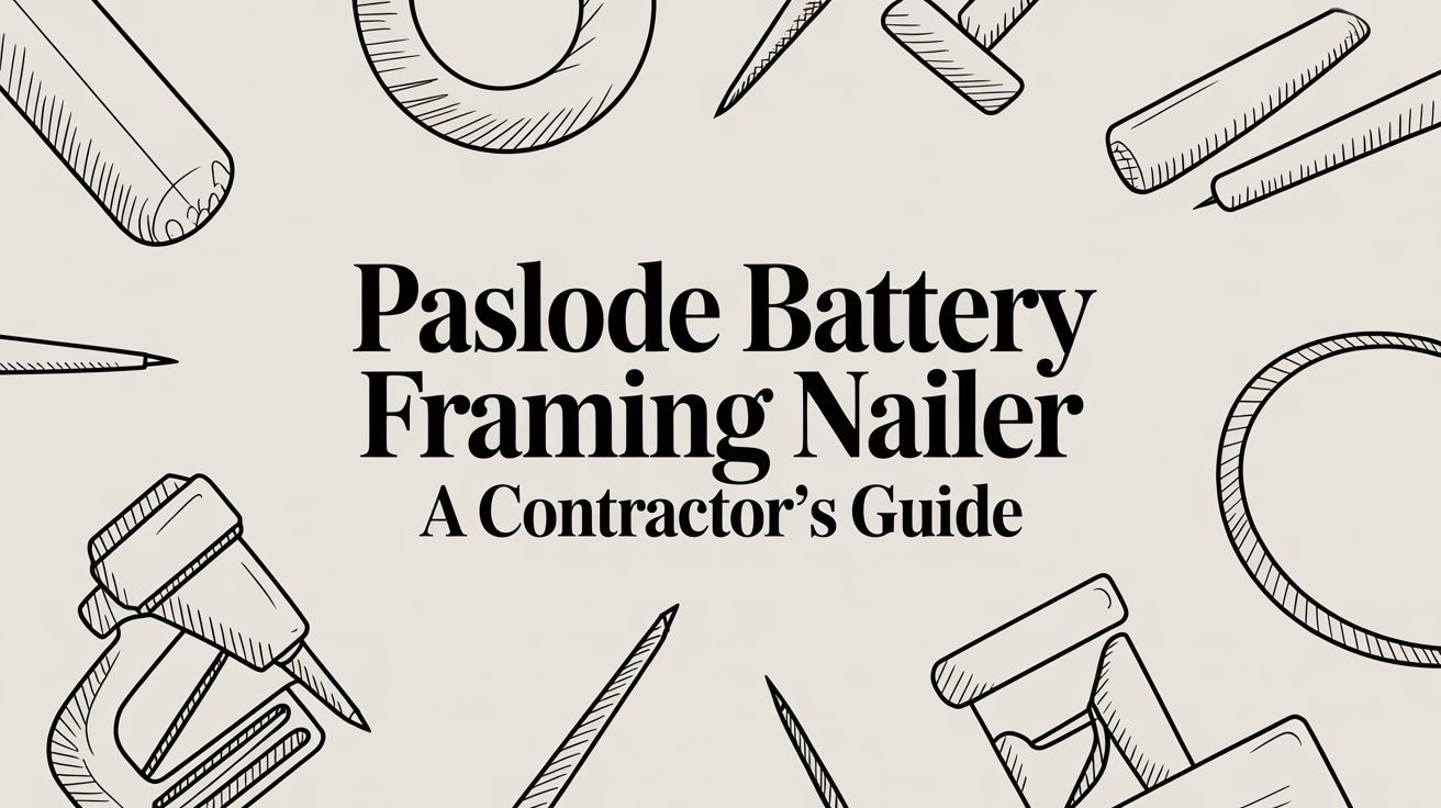 Paslode Battery Framing Nailer A Contractor's Guide