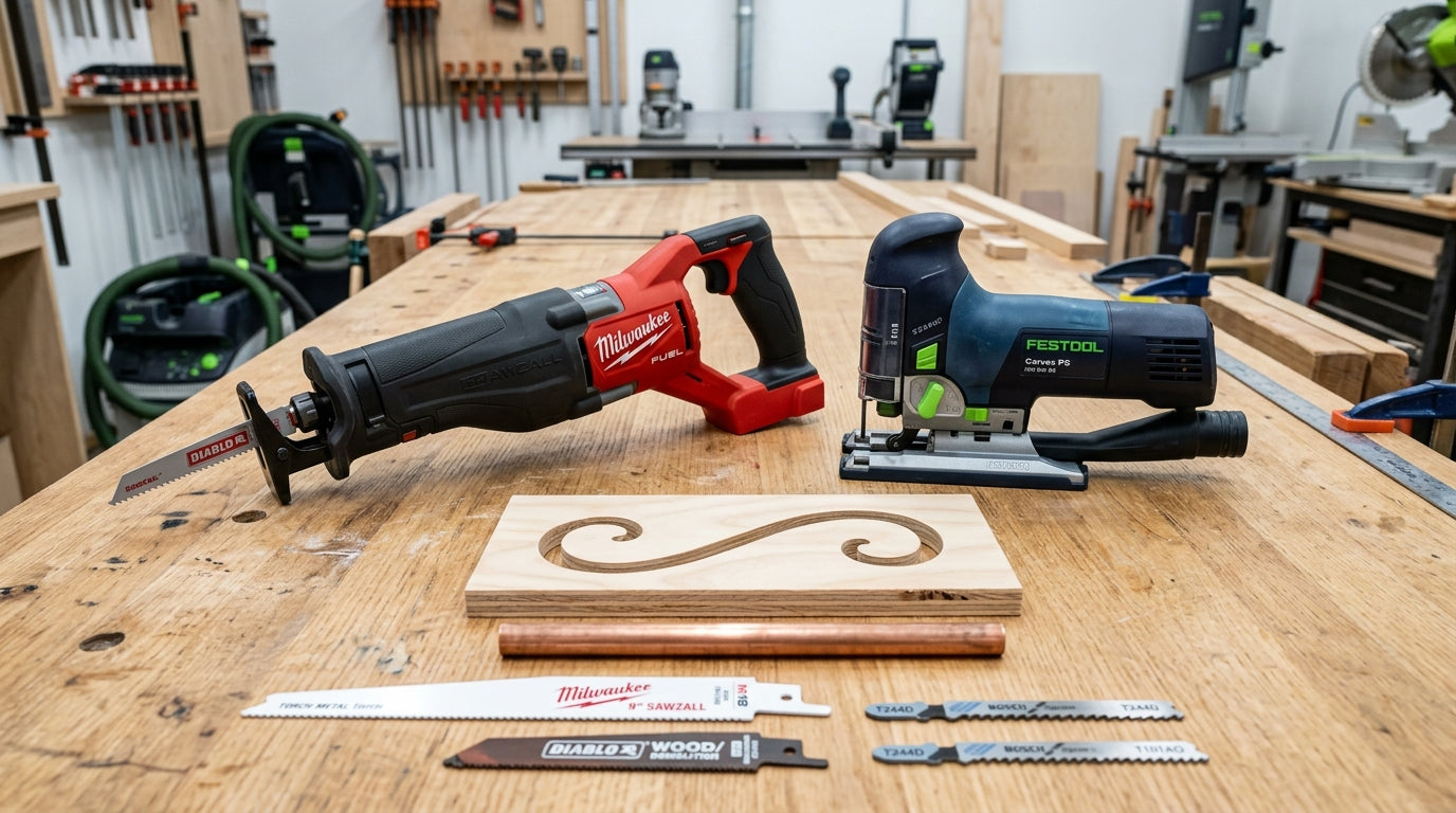 Reciprocating Saw vs Jigsaw: Which One Belongs in Your Kit - Value Tools Co
