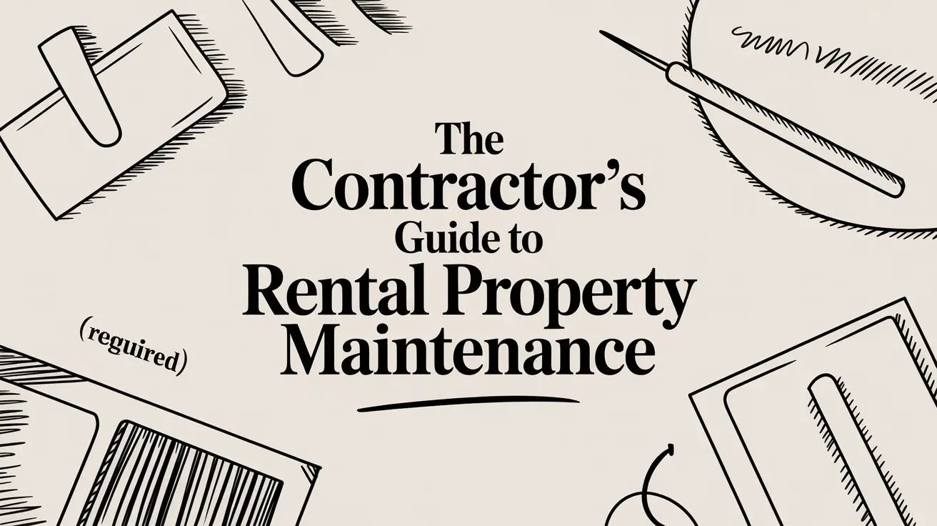 The Contractor's Guide to Rental Property Maintenance Value Tools Co