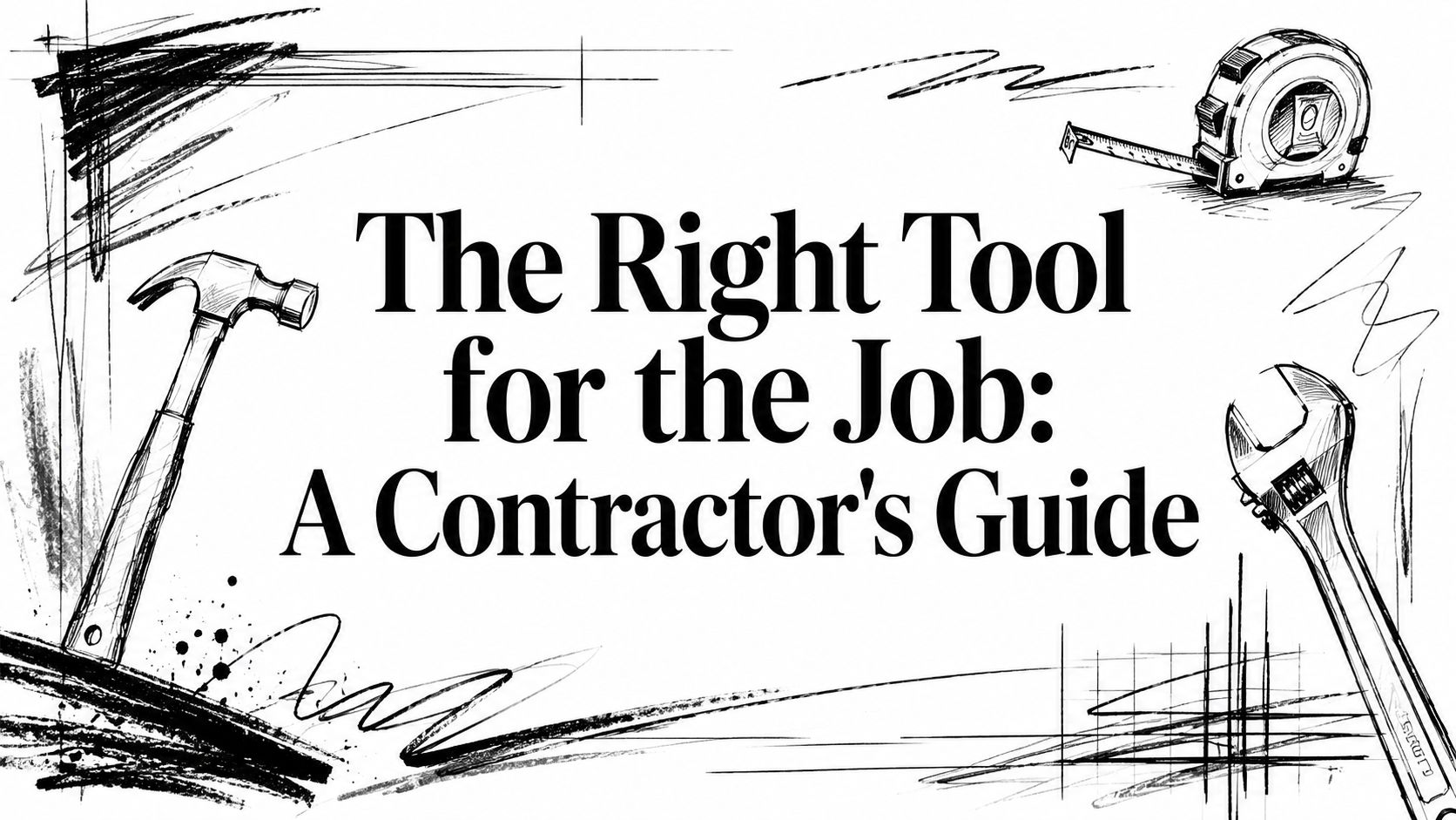 The Right Tool for the Job: A Contractor's Guide
