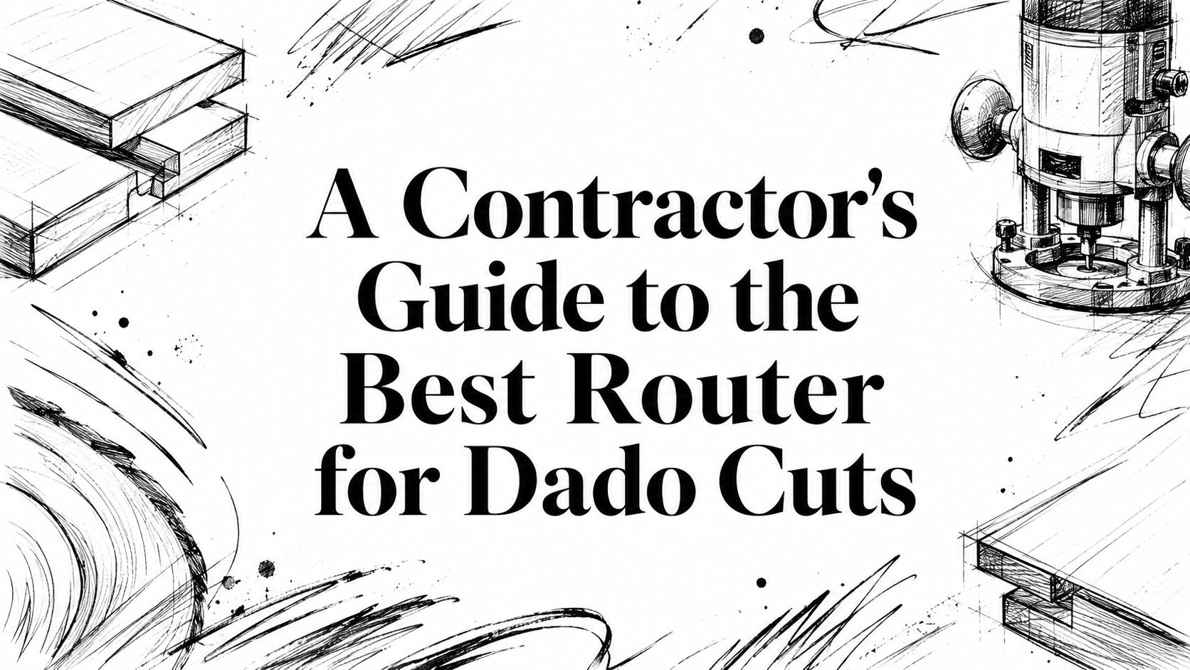 A Contractor's Guide to the Best Router for Dado Cuts in 2026