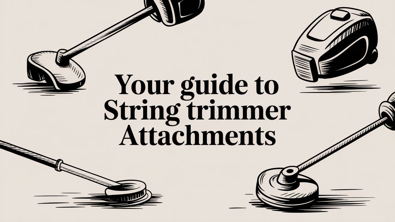 The Contractor's Guide to String Trimmer Attachments