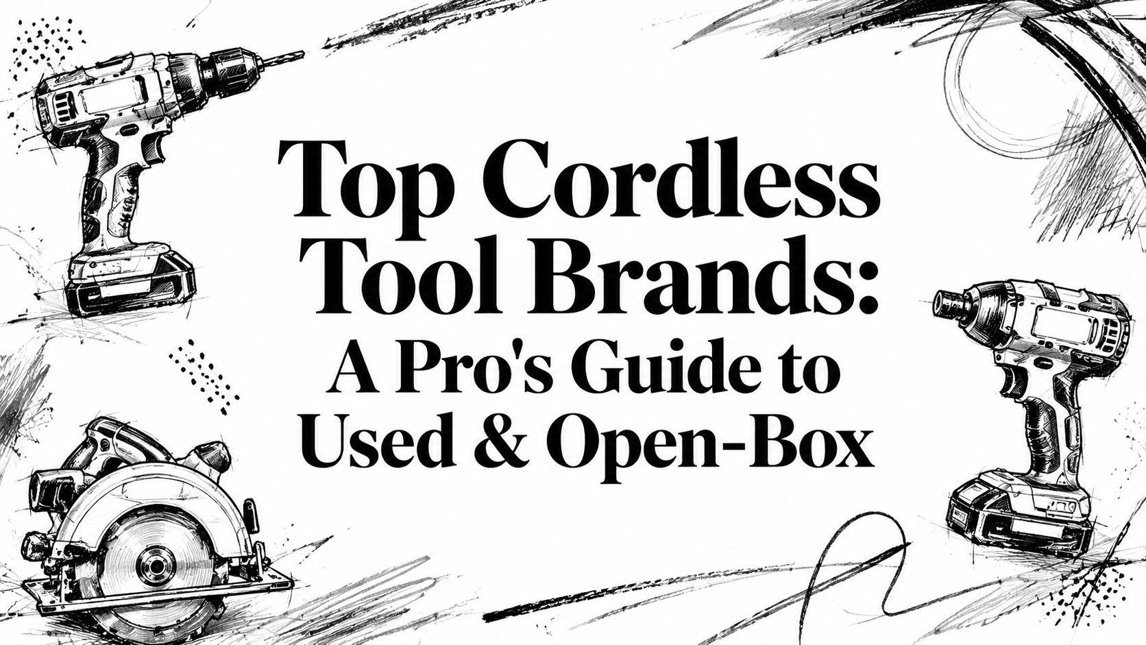 Top Cordless Tool Brands: A Pro's Guide to Used & Open-Box