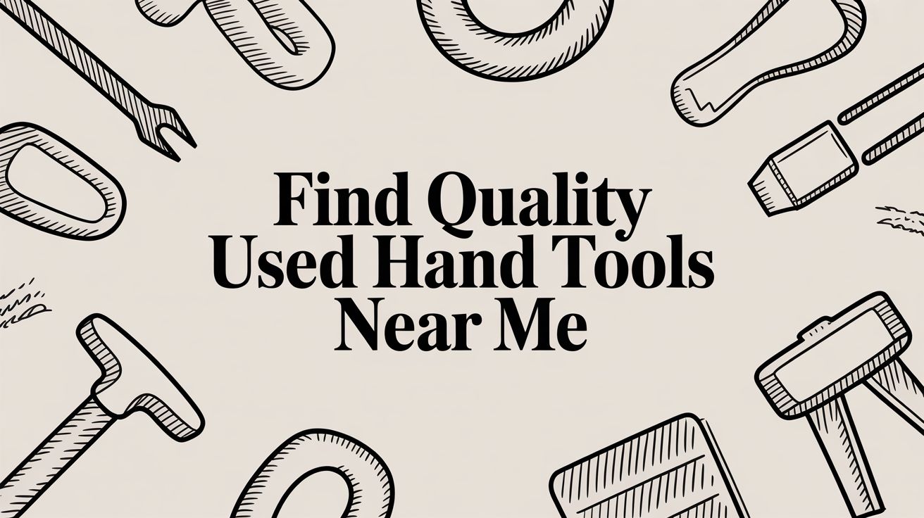 Find Quality Used Hand Tools Near Me