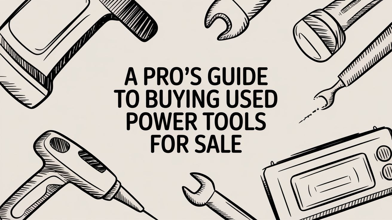 A Contractor's Guide to Finding Used Power Tools for Sale