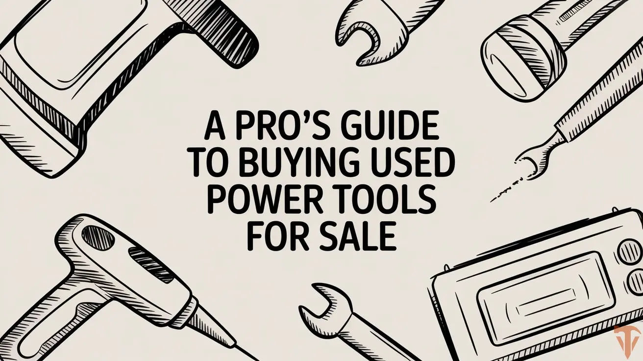 A Contractor's Guide to Finding Used Power Tools for Sale Value Tools Co
