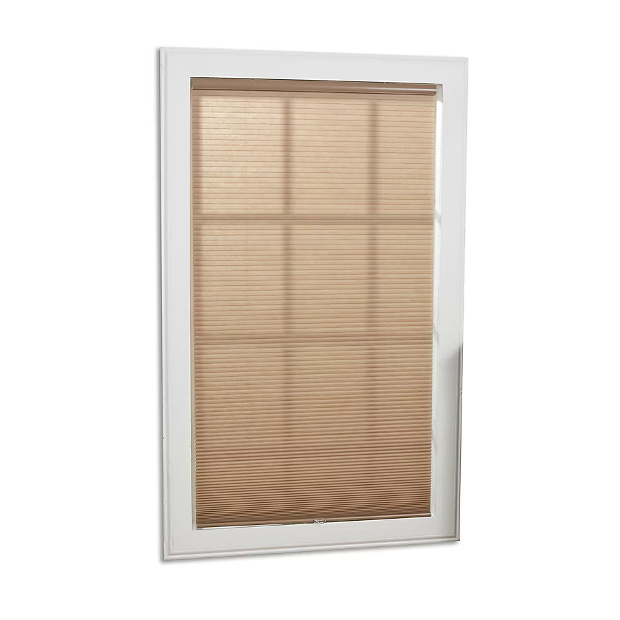 allen + roth 35 in. x 72 in. Linen Light Filtering Cordless Cellular Shade