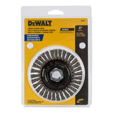 DEWALT 4 in. Coarse Stainless Steel Stringer Wire Wheel