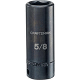 CRAFTSMAN SAE 3/8-in Drive 5/8-in 6-Point Impact Socket