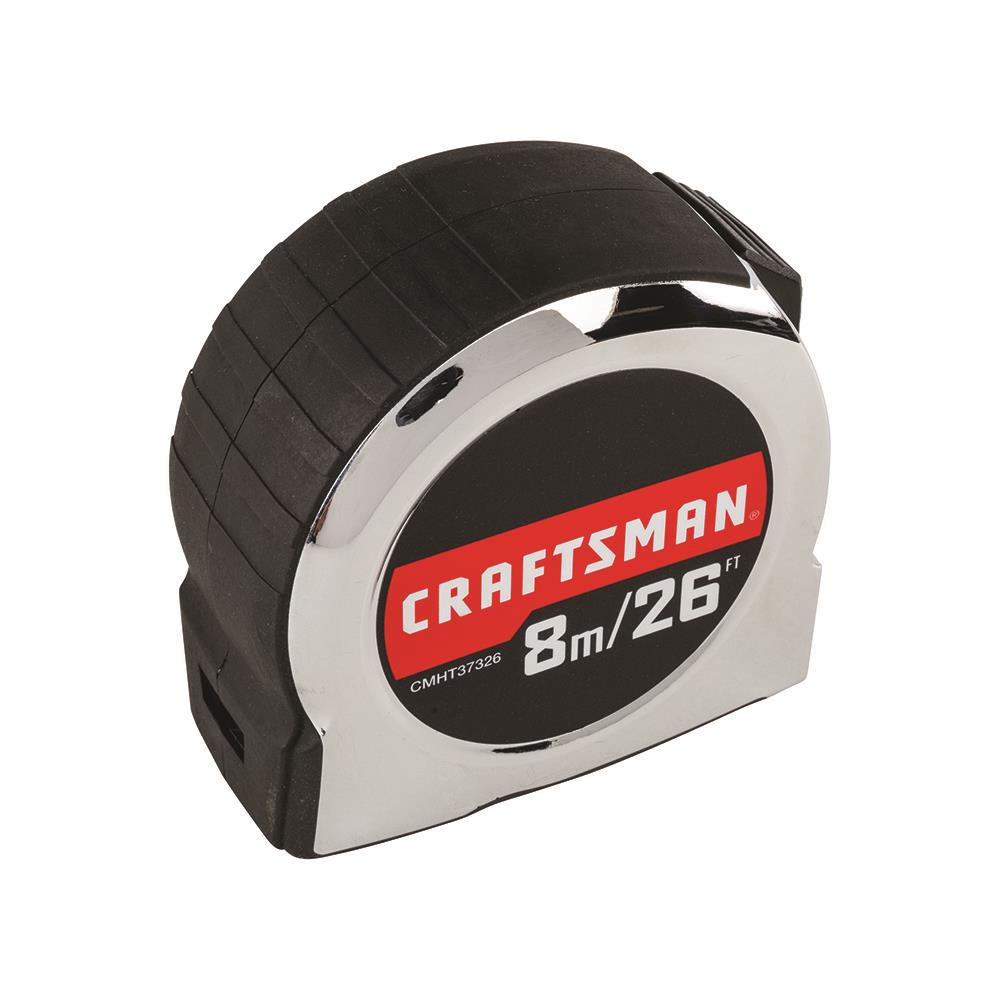 CRAFTSMAN CHROME 26-ft Tape Measure CRAFTSMAN