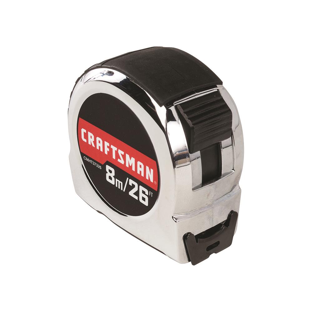 CRAFTSMAN CHROME 26-ft Tape Measure CRAFTSMAN