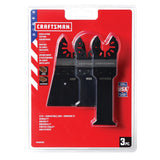 CRAFTSMAN 3-Pack High Carbon Steel Oscillating Tool Blades