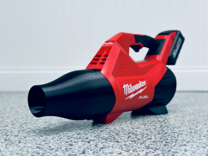 STUBBY® Car Drying Nozzle for Milwaukee M18 FUEL Gen III Single Battery Leaf Blower (3017-20) Stubby Nozzle Co.