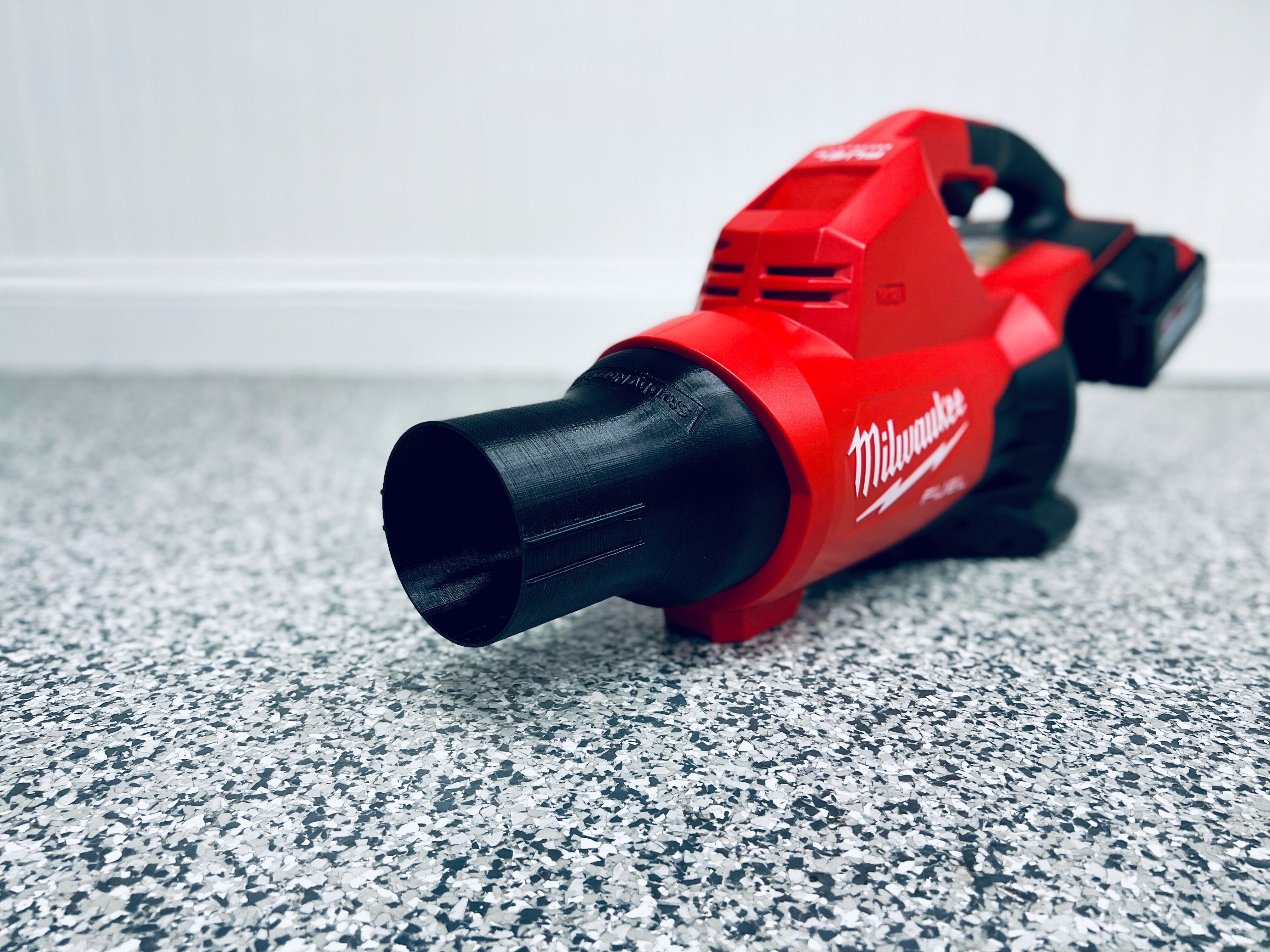 STUBBY® Nozzle Adapter for Milwaukee M18 FUEL Dual Battery Leaf Blower (2824-20) Stubby Nozzle Co.