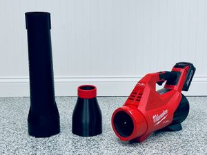 STUBBY® Car Drying Nozzle for Milwaukee M18 FUEL Gen III Single Battery Leaf Blower (3017-20) Stubby Nozzle Co.