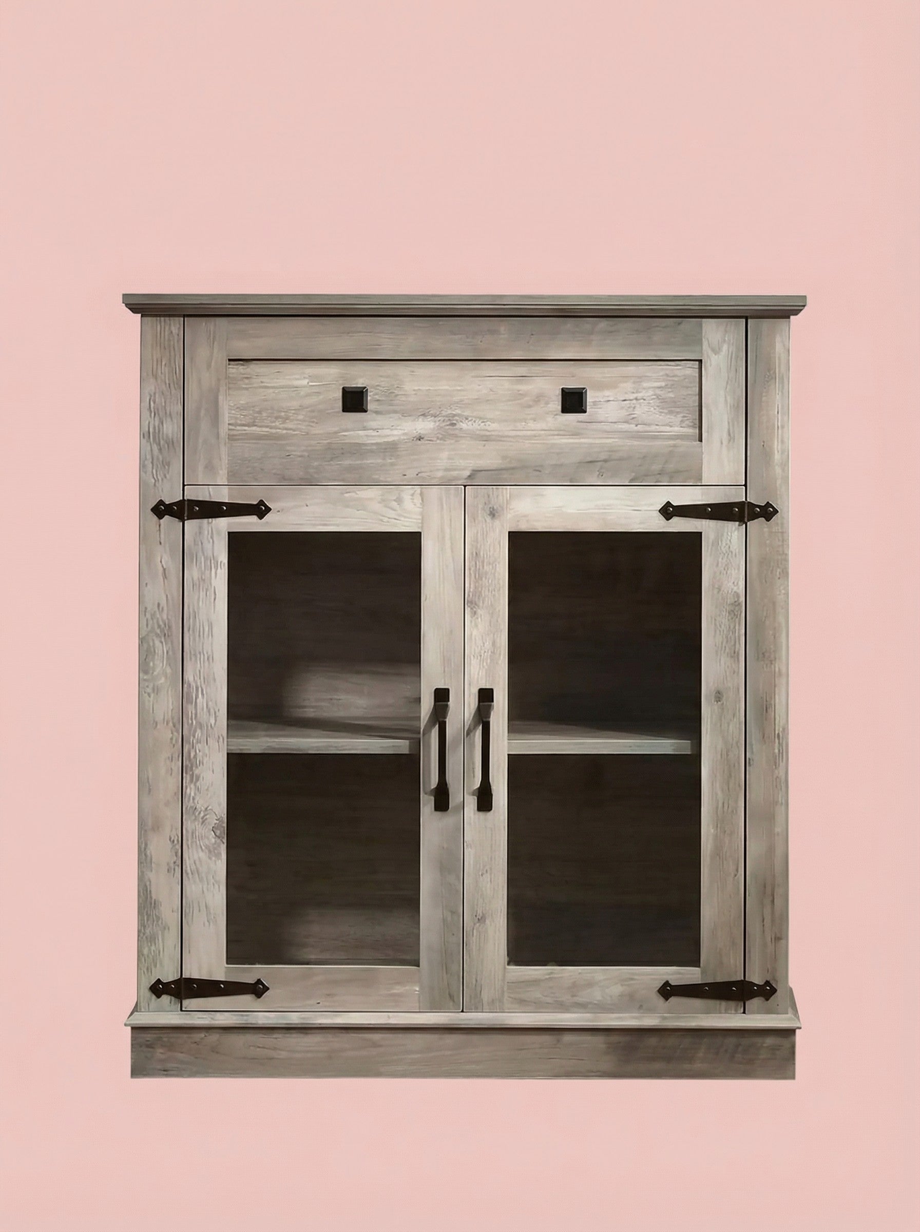 Modern Glass Door Cabinet – 3 Styles | Adjustable Shelves | Compact Storage Cupboard 2Dropme
