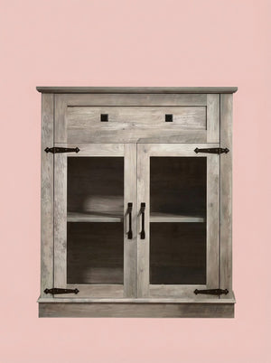 Modern Glass Door Cabinet – 3 Styles | Adjustable Shelves | Compact Storage Cupboard 2Dropme