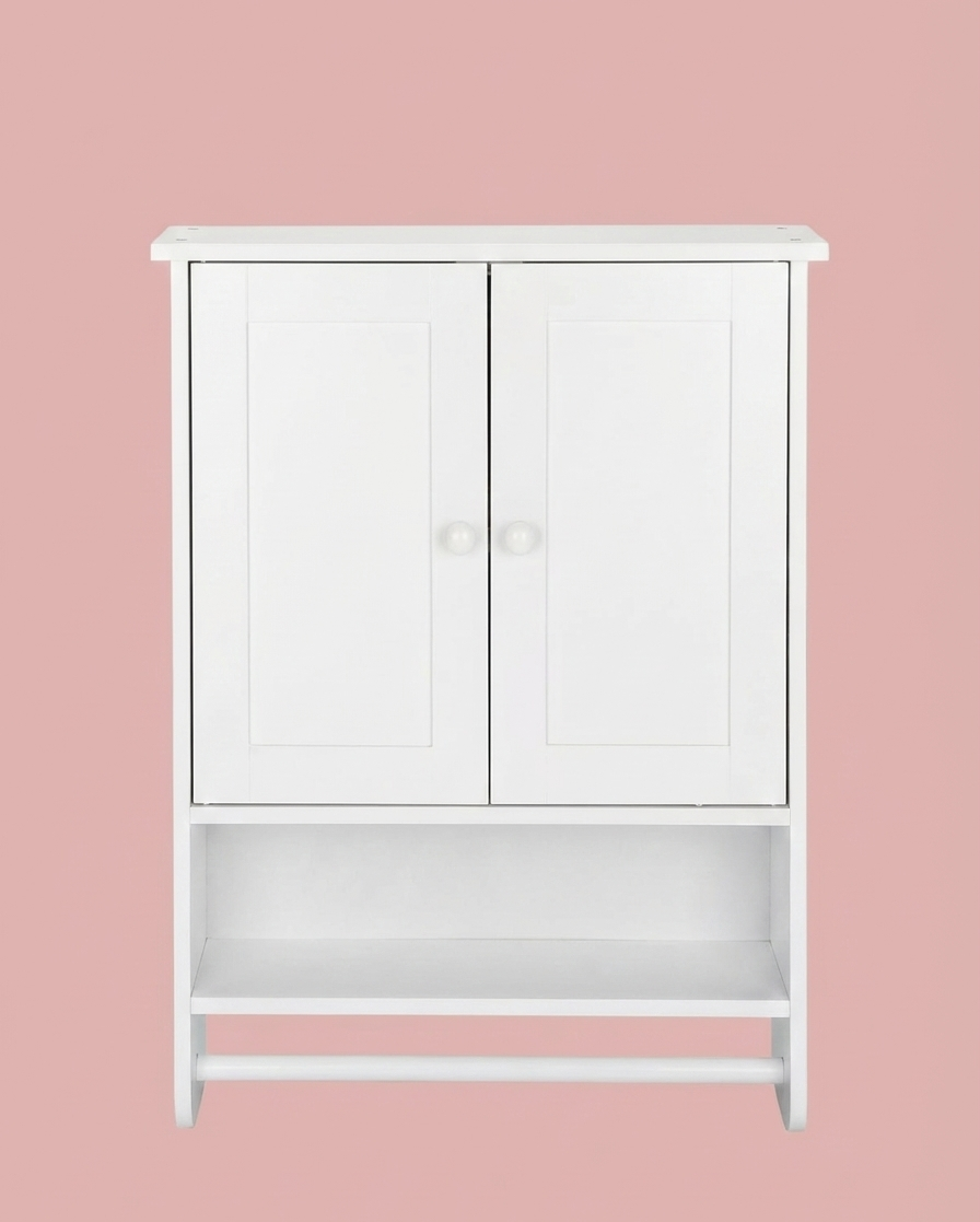 Modern Wall Mounted Bathroom & Kitchen Storage Cabinet – Space-Saving Organizer 2Dropme
