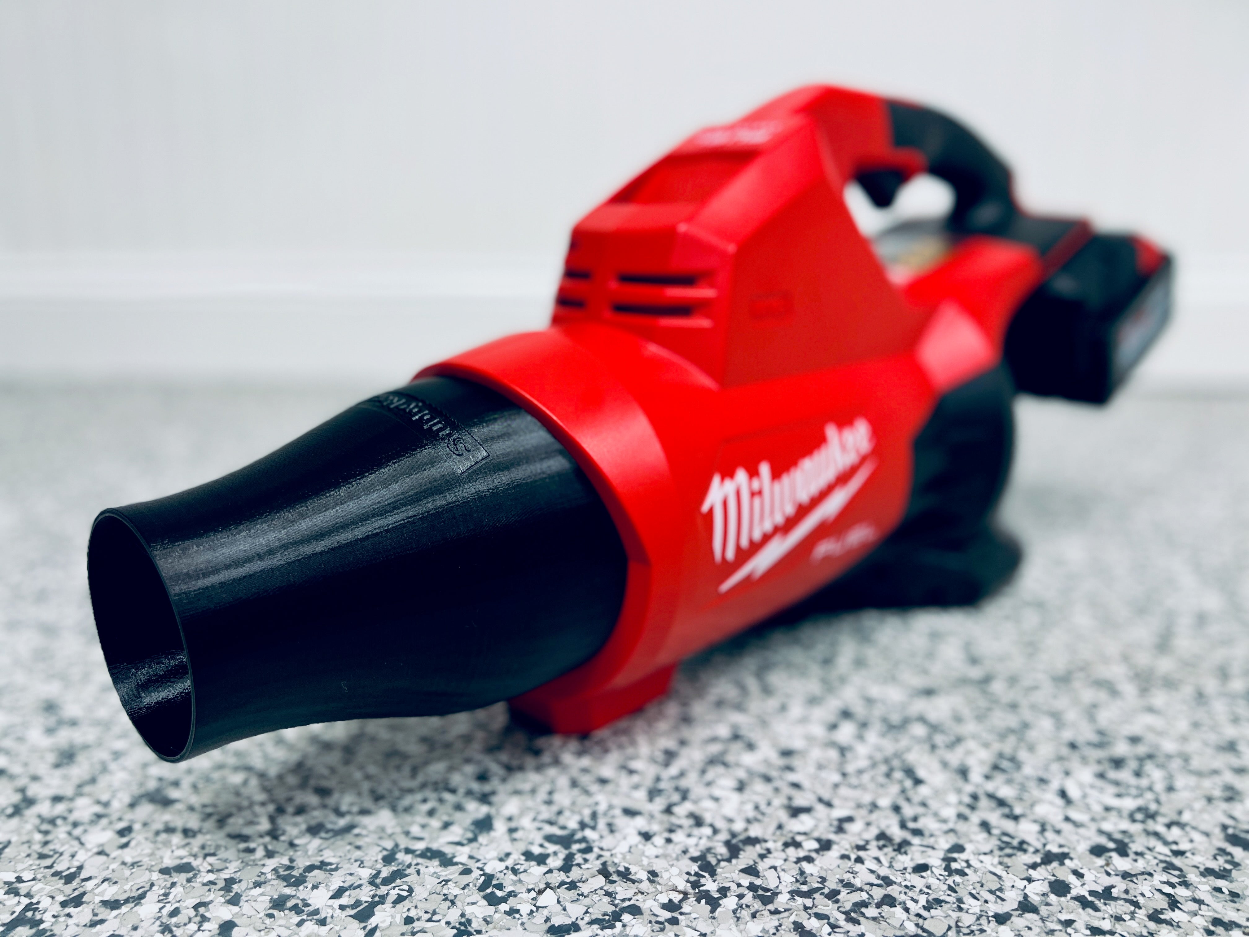STUBBY® Car Drying Nozzle for Milwaukee M18 FUEL Dual Battery Leaf Blower (2824-20) Stubby Nozzle Co.