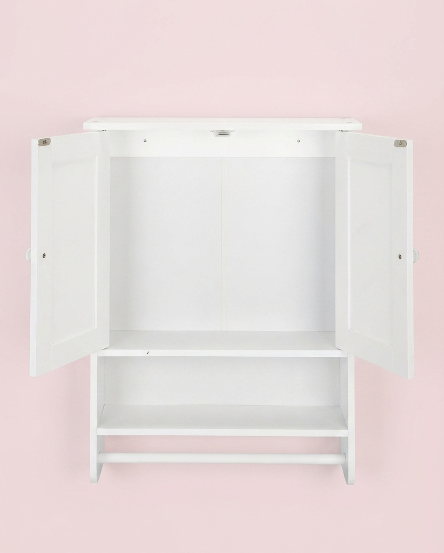 Modern Wall Mounted Bathroom & Kitchen Storage Cabinet – Space-Saving Organizer 2Dropme