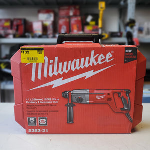 Milwaukee 8 amp hammer drill SDS 1 inch for masonry and demolition