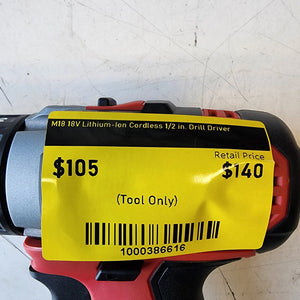 Milwaukee M18 18V Lithium-Ion Cordless 1/2 in. Dri #condition_open-box