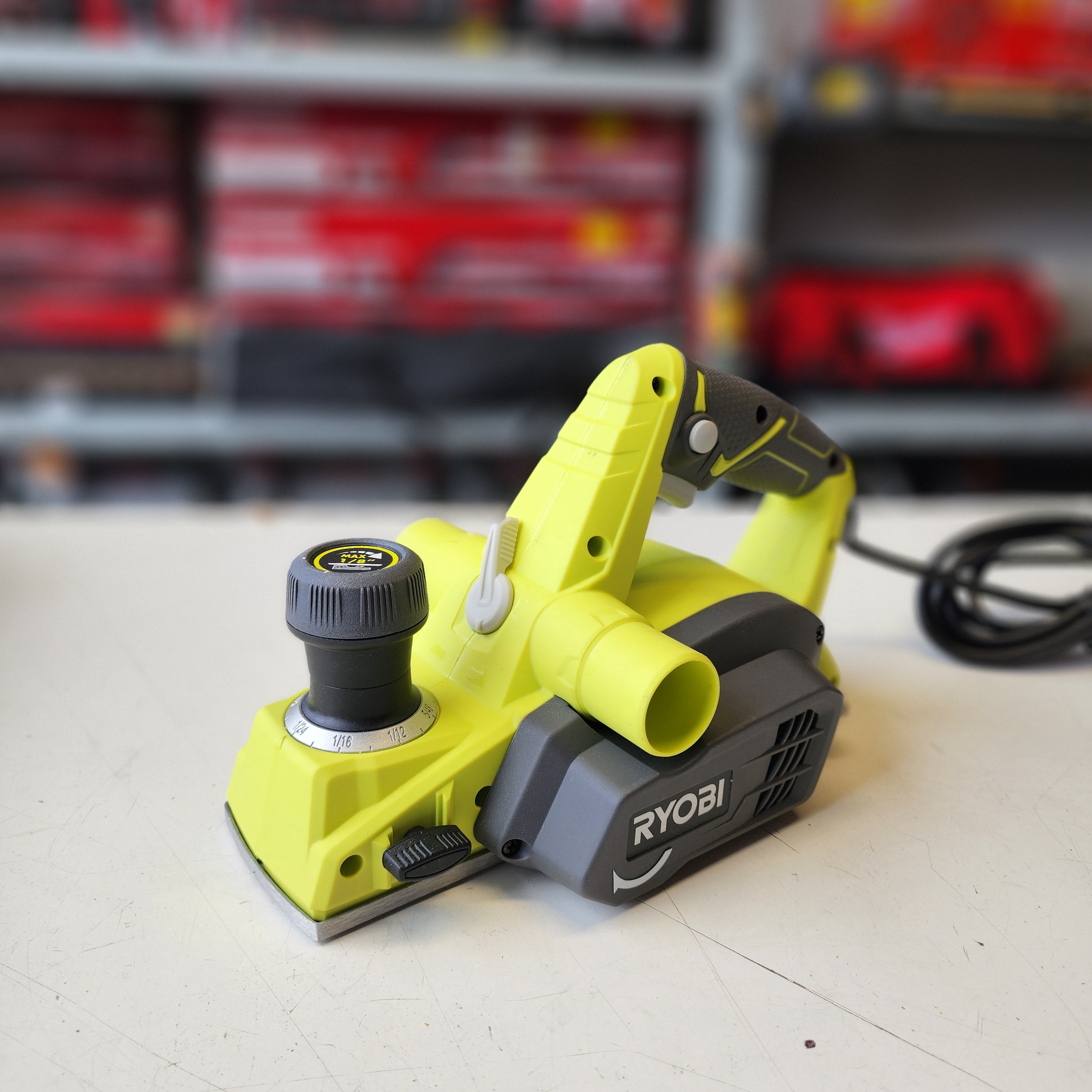 RYOBI 6 Amp Corded 3-1/4 in. Hand Planer with Dust #condition_open-box