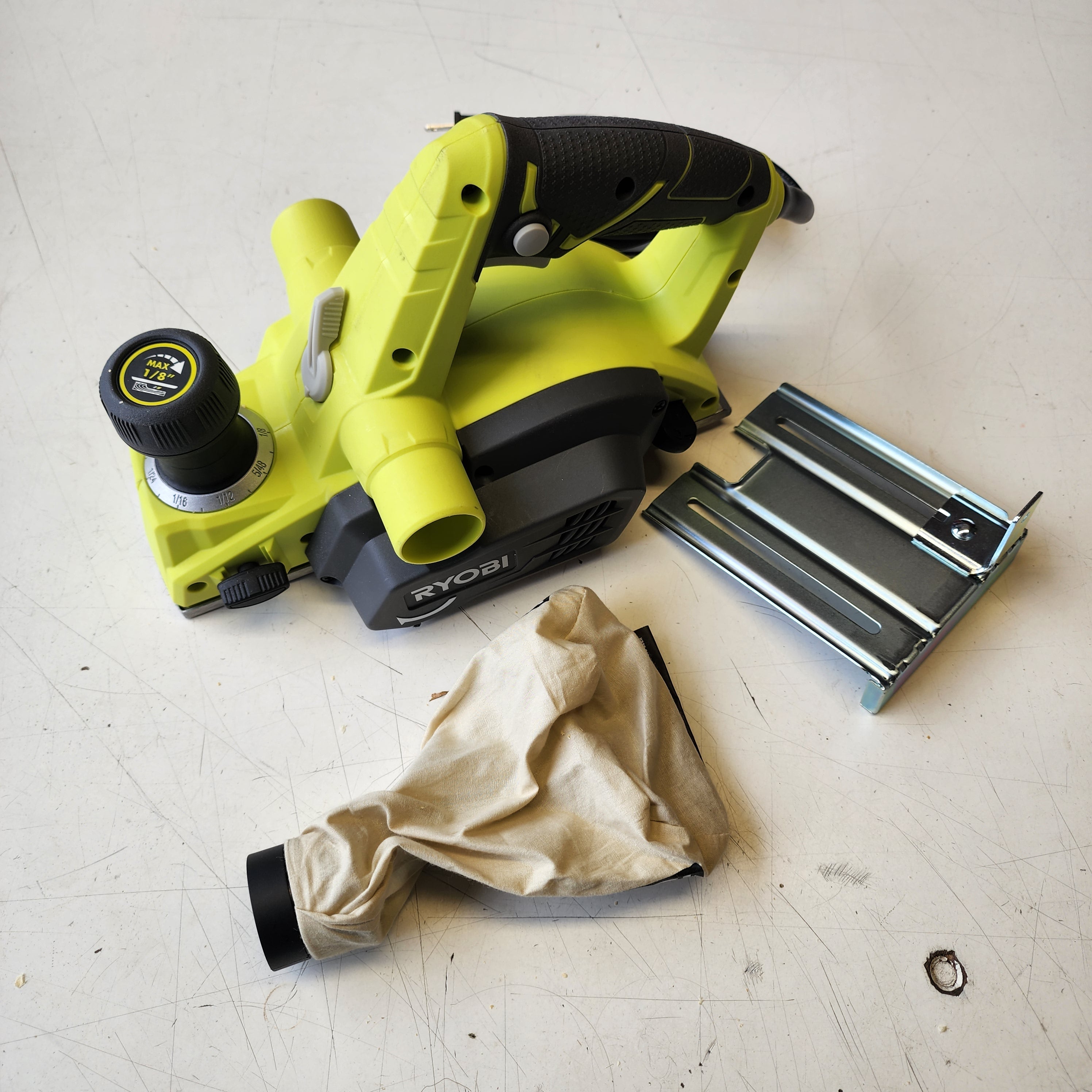 RYOBI 6 Amp Corded 3-1/4 in. Hand Planer with Dust #condition_open-box
