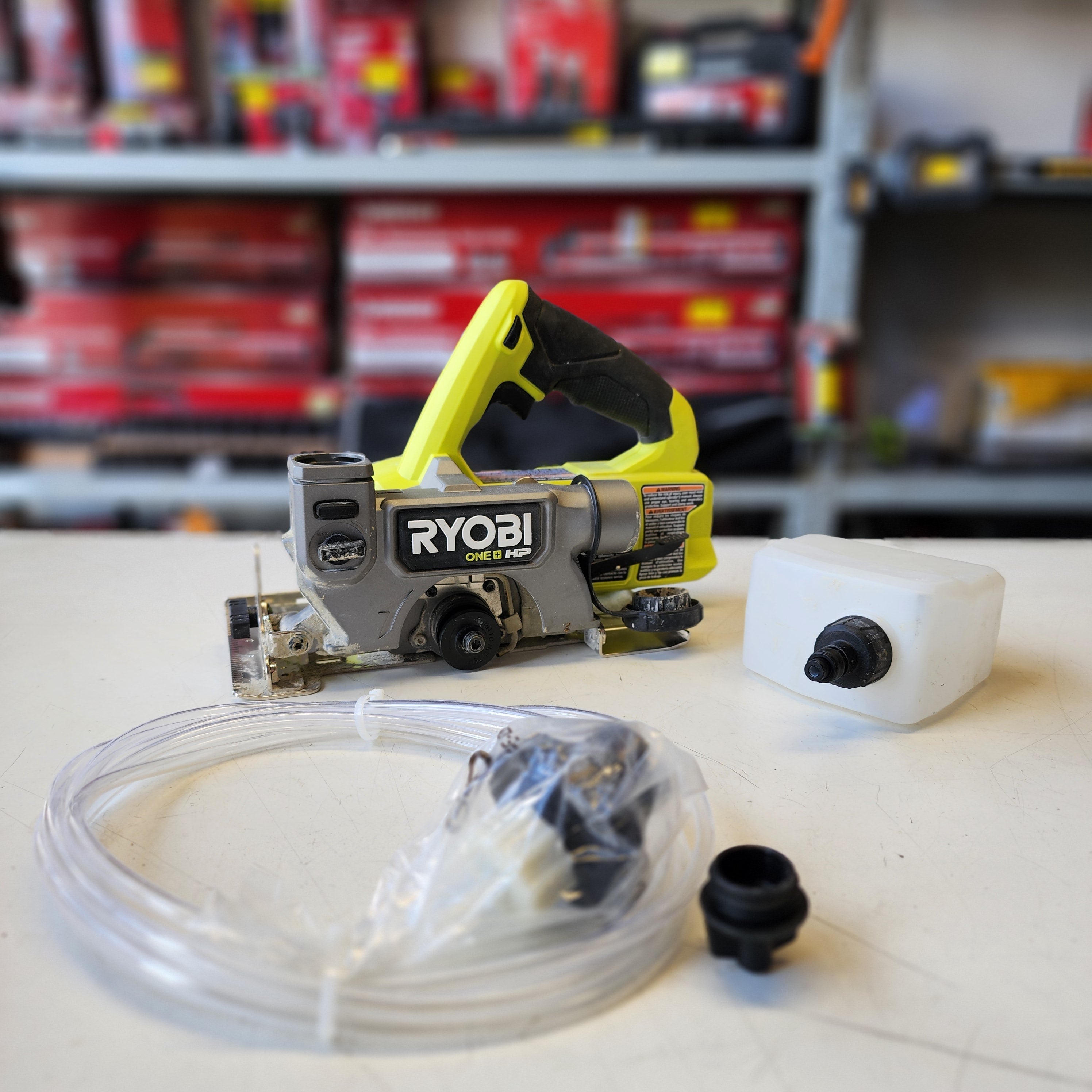 RYOBI ONE+ HP 18V Cordless Handheld Wet/Dry Masonr #condition_open-box
