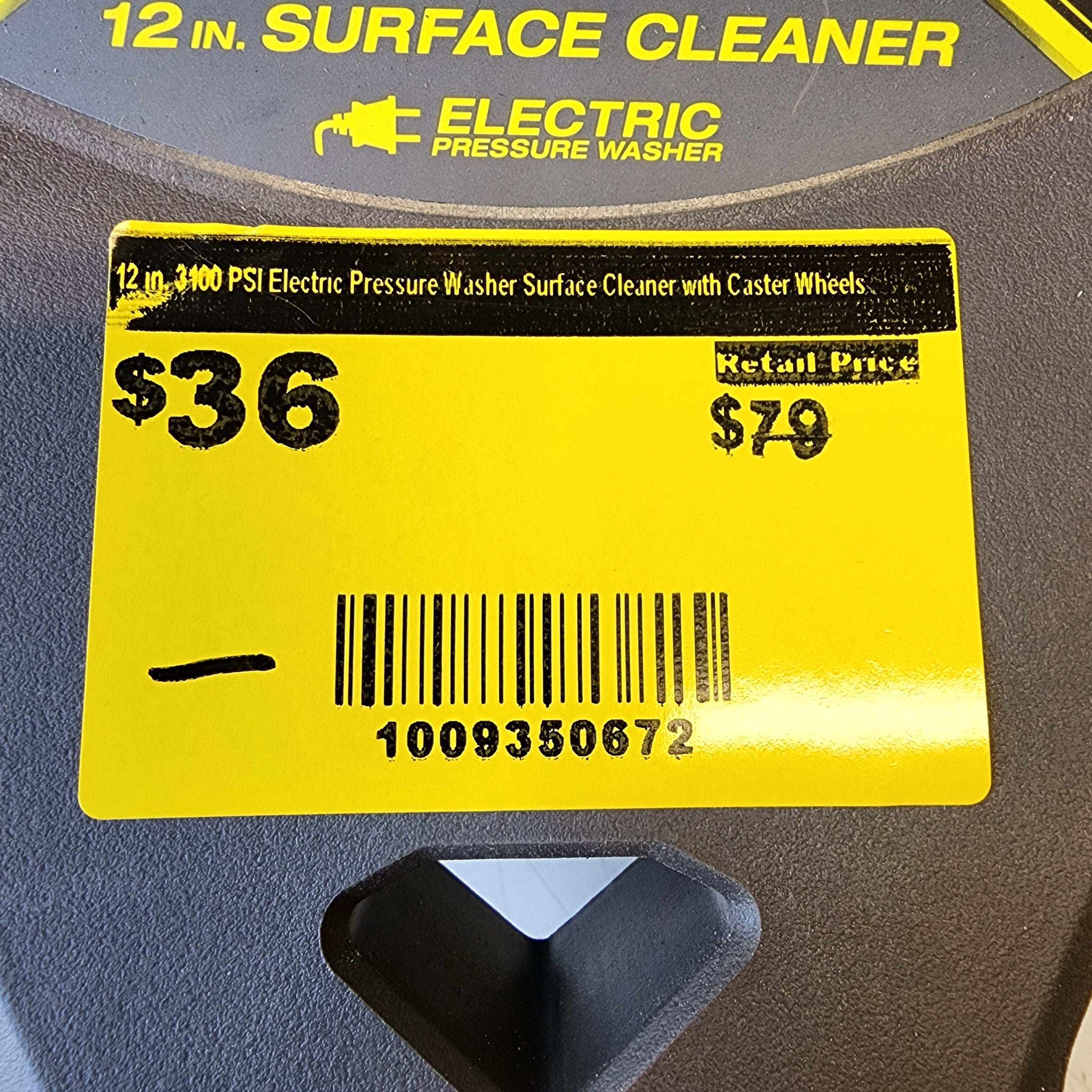 RYOBI 12 in. 3100 PSI Electric Pressure Washer Sur #condition_open-box