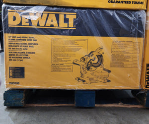 DEWALT 12 in. Double Bevel Sliding Miter Saw with  #condition_open-box