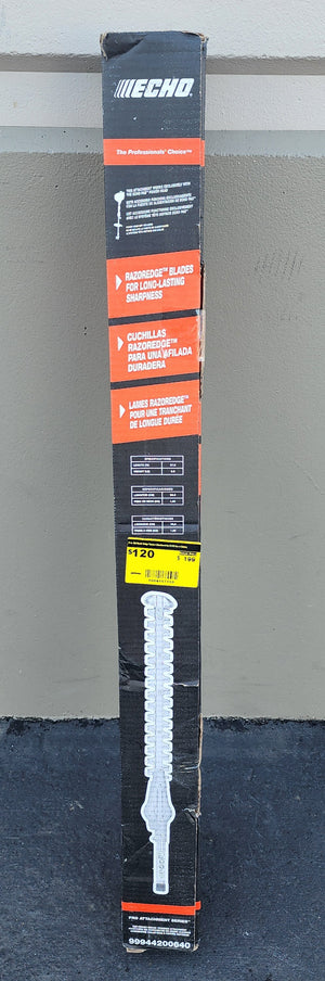ECHO 21 in mid reach trimmer attachment for outdoor garden work