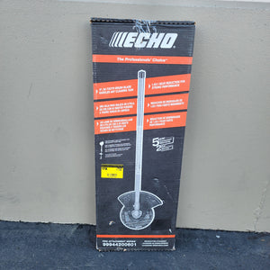 ECHO brushcutter attachment with 8 inch 80 tooth blade for heavy duty cutting