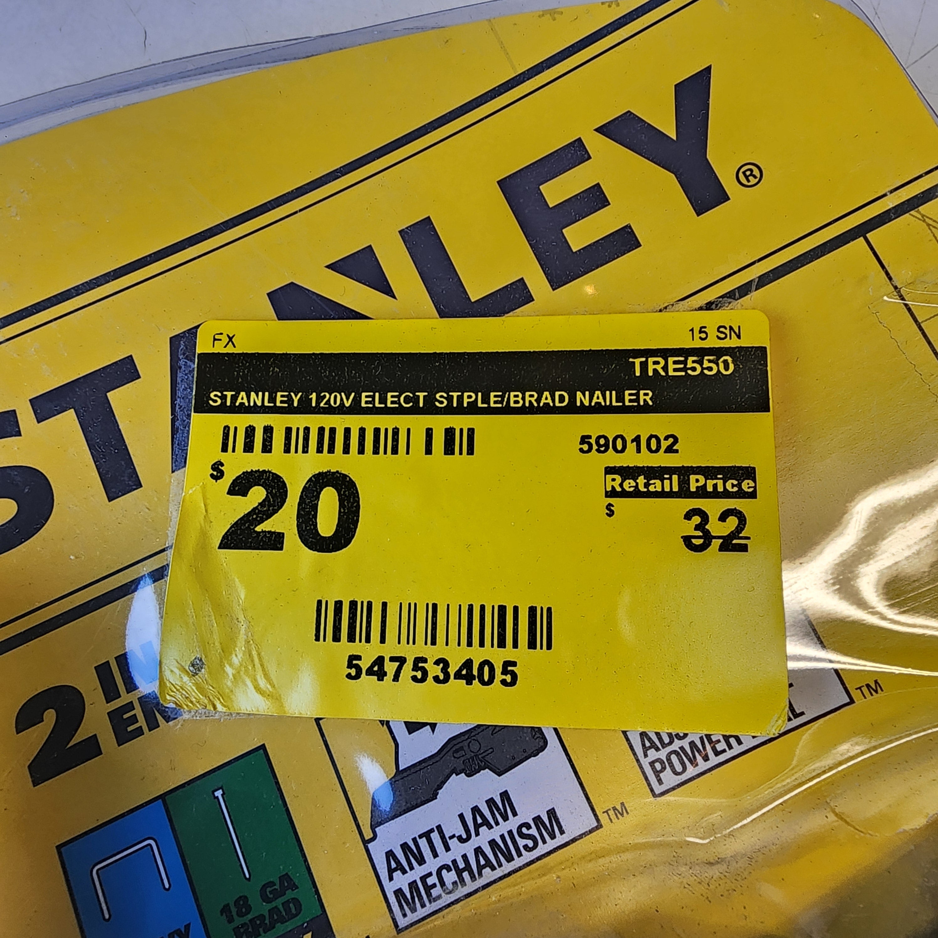 Stanley Electric Stapler and Brad Nail Gun #condition_open-box
