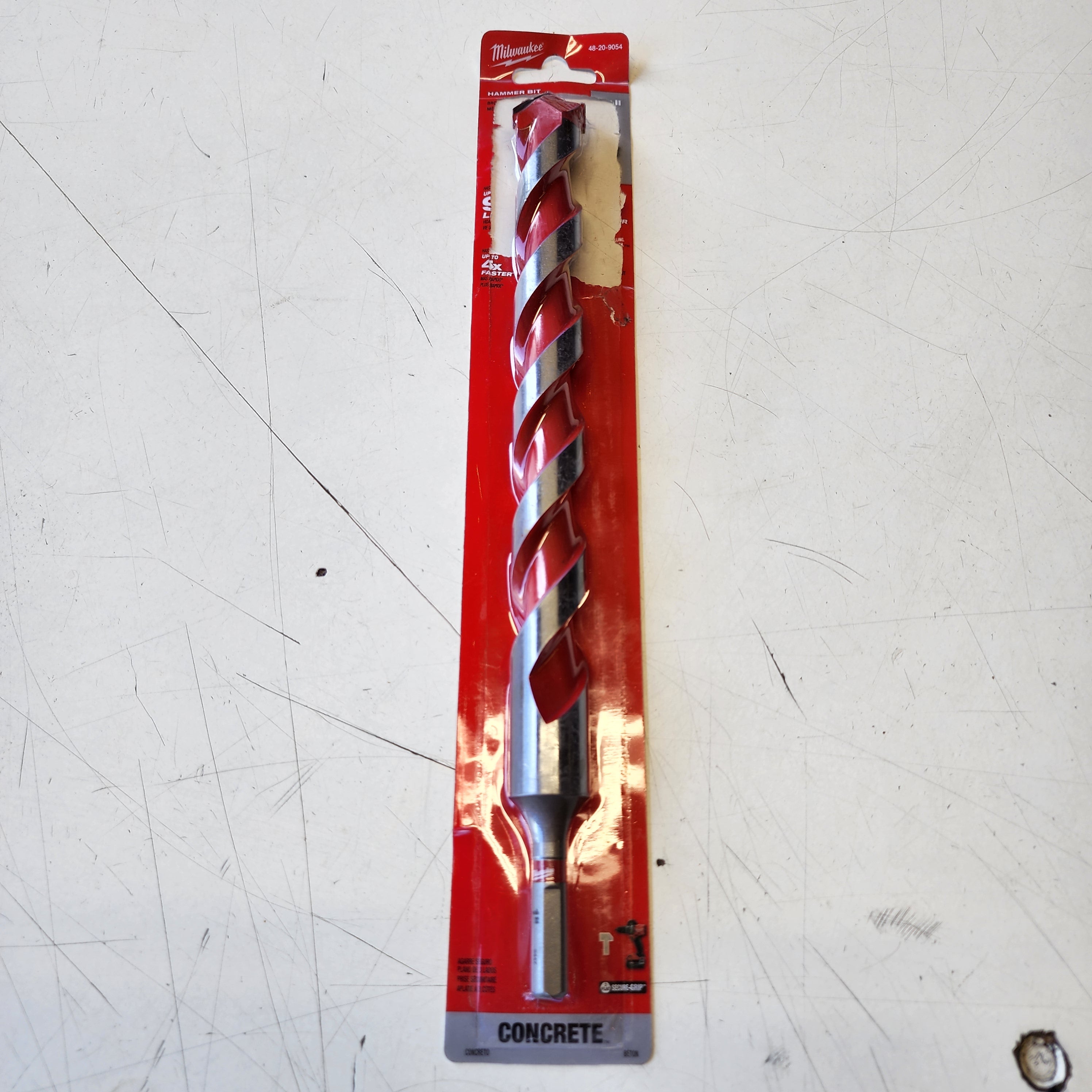 Milwaukee construction drill bit