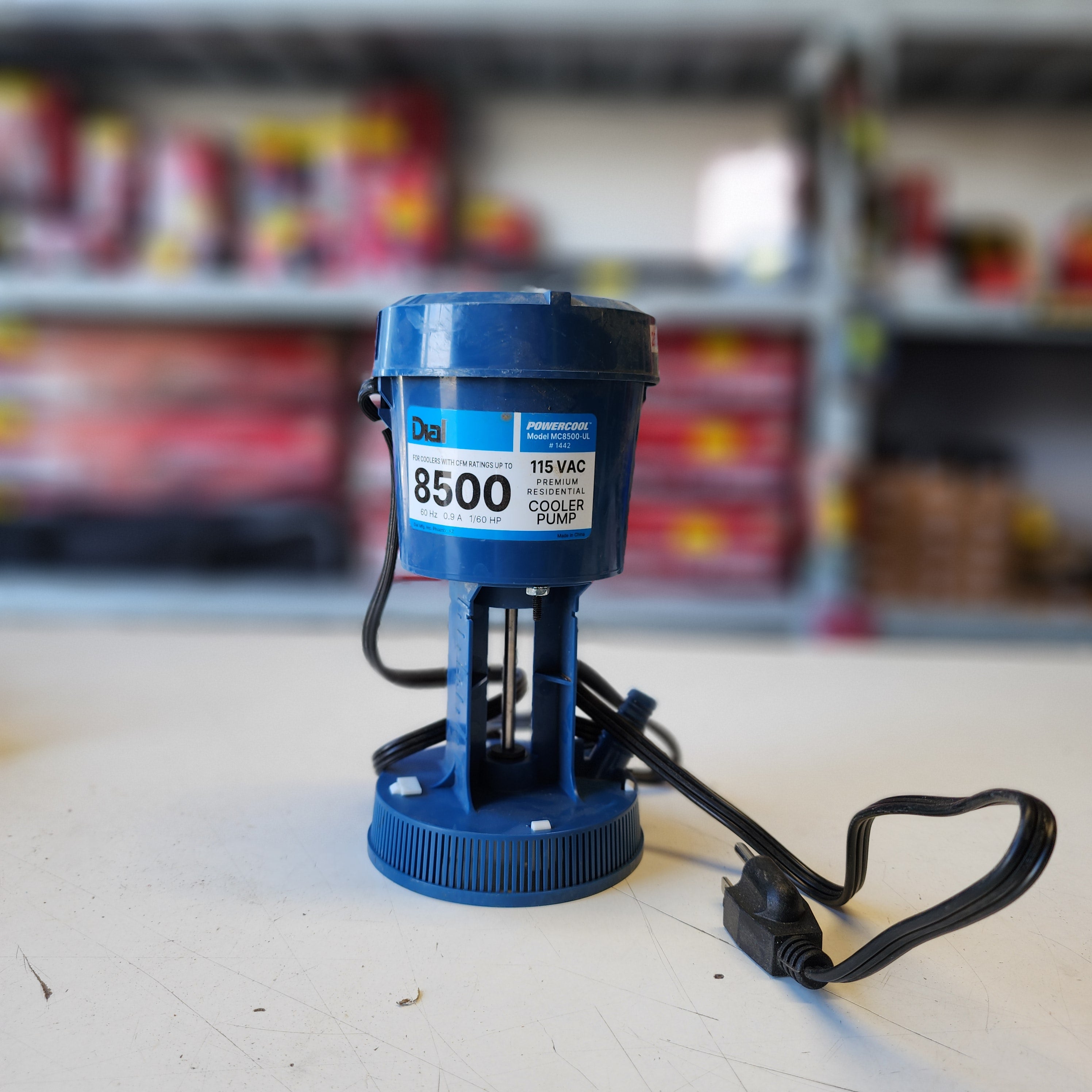 DIAL evaporative cooler pump submersible residential use