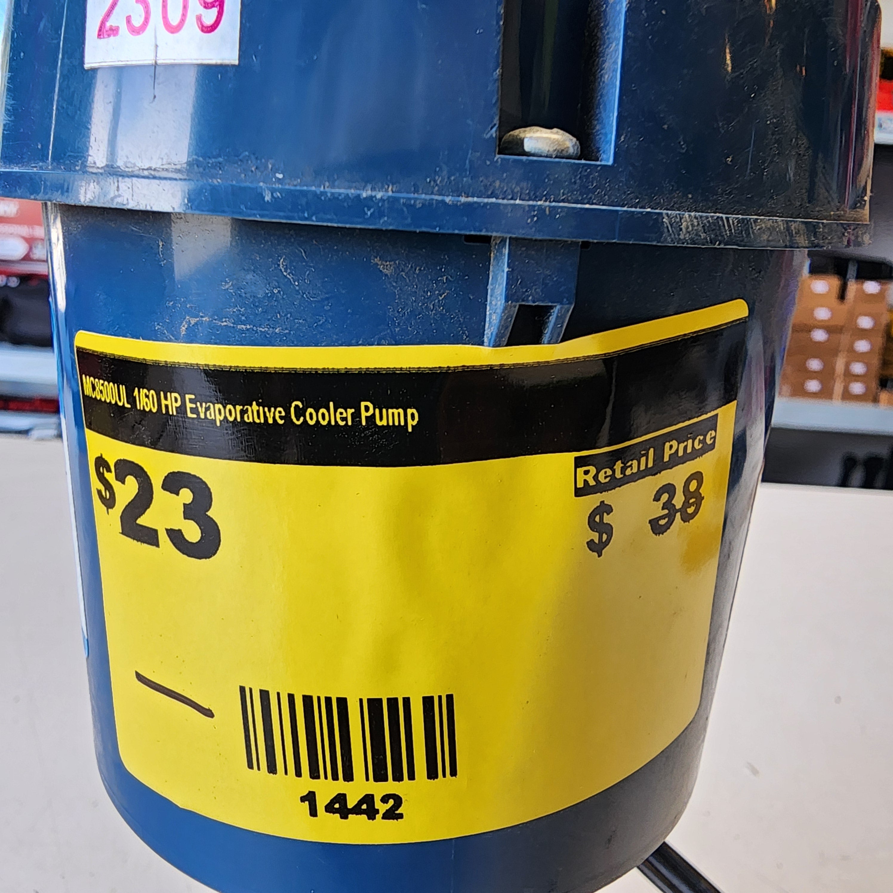DIAL 1/60 HP swamp cooler pump for water circulation