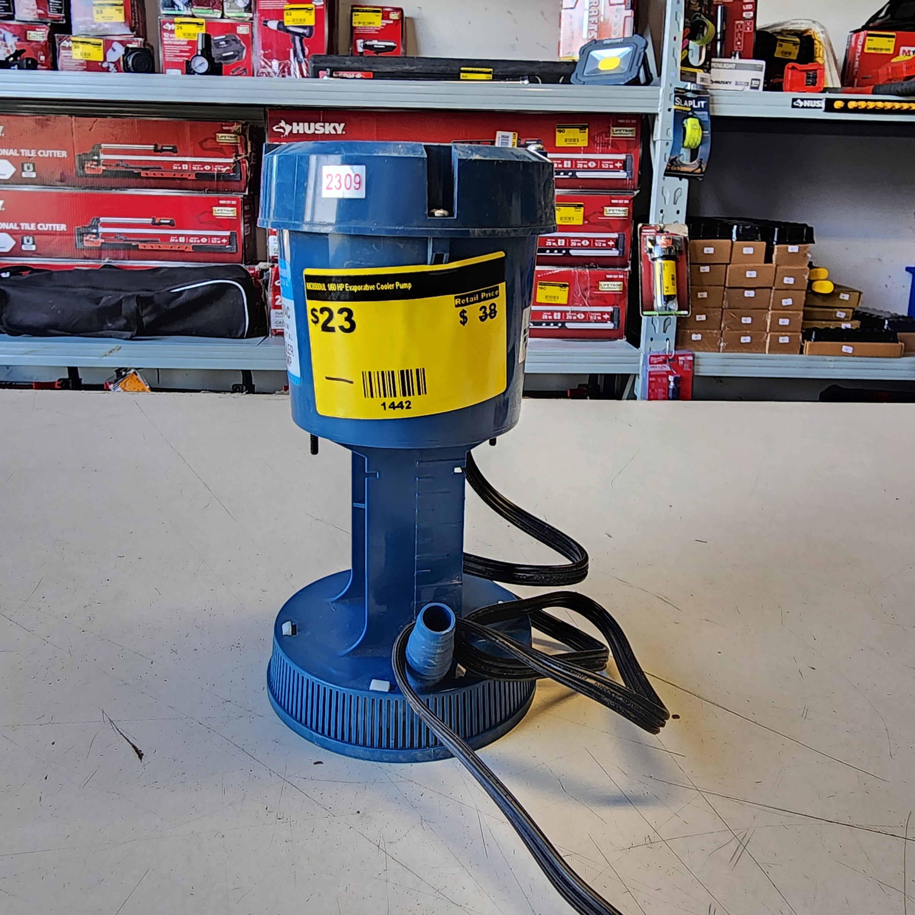 DIAL 1/60 HP swamp cooler pump for water circulation