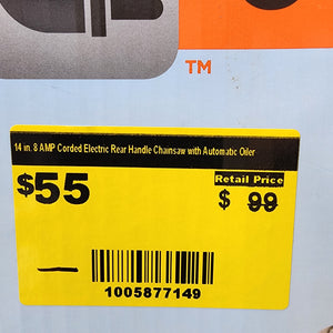 BLACK+DECKER 14 in. 8 AMP Corded Electric Rear Han #condition_open-box