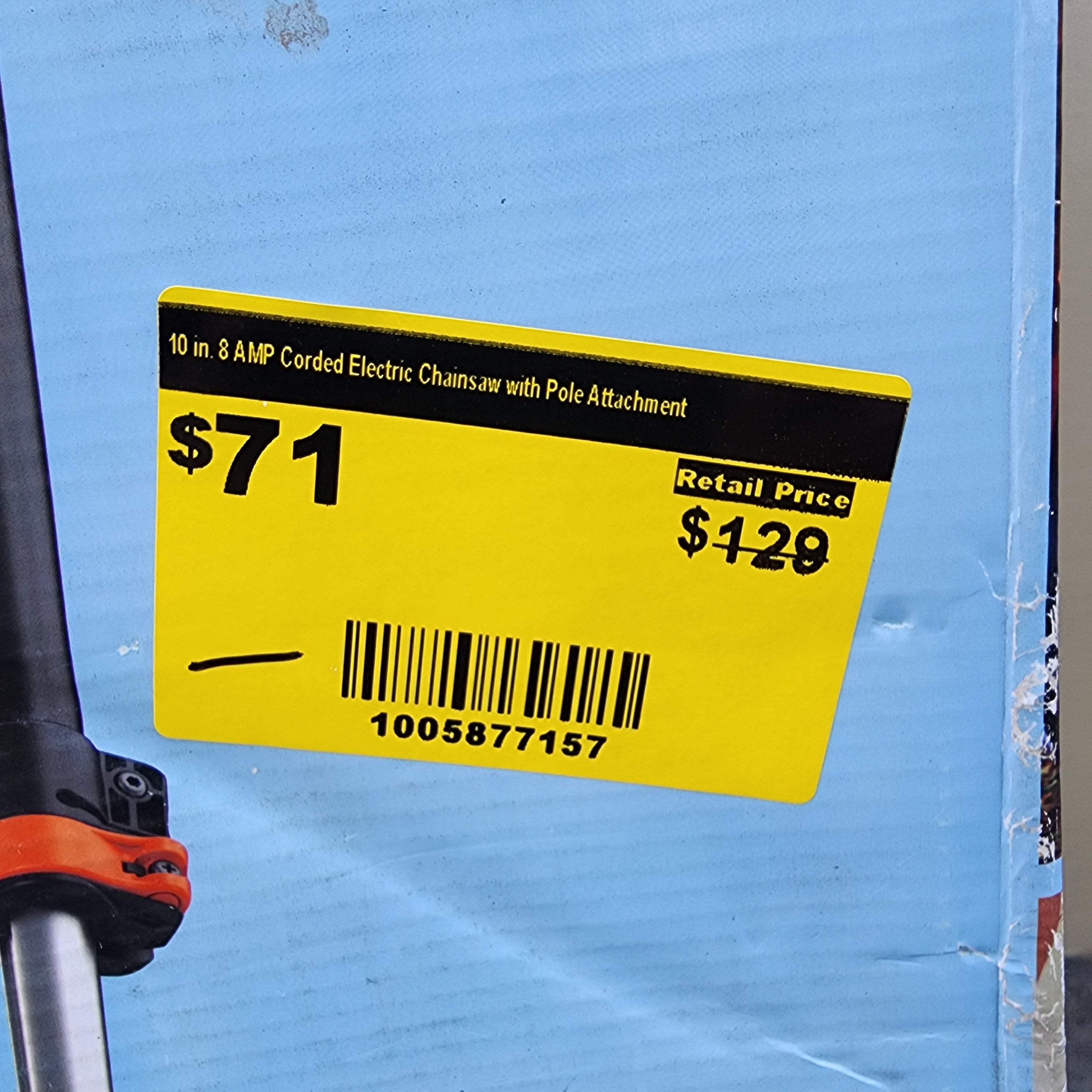 electric tree trimming saw