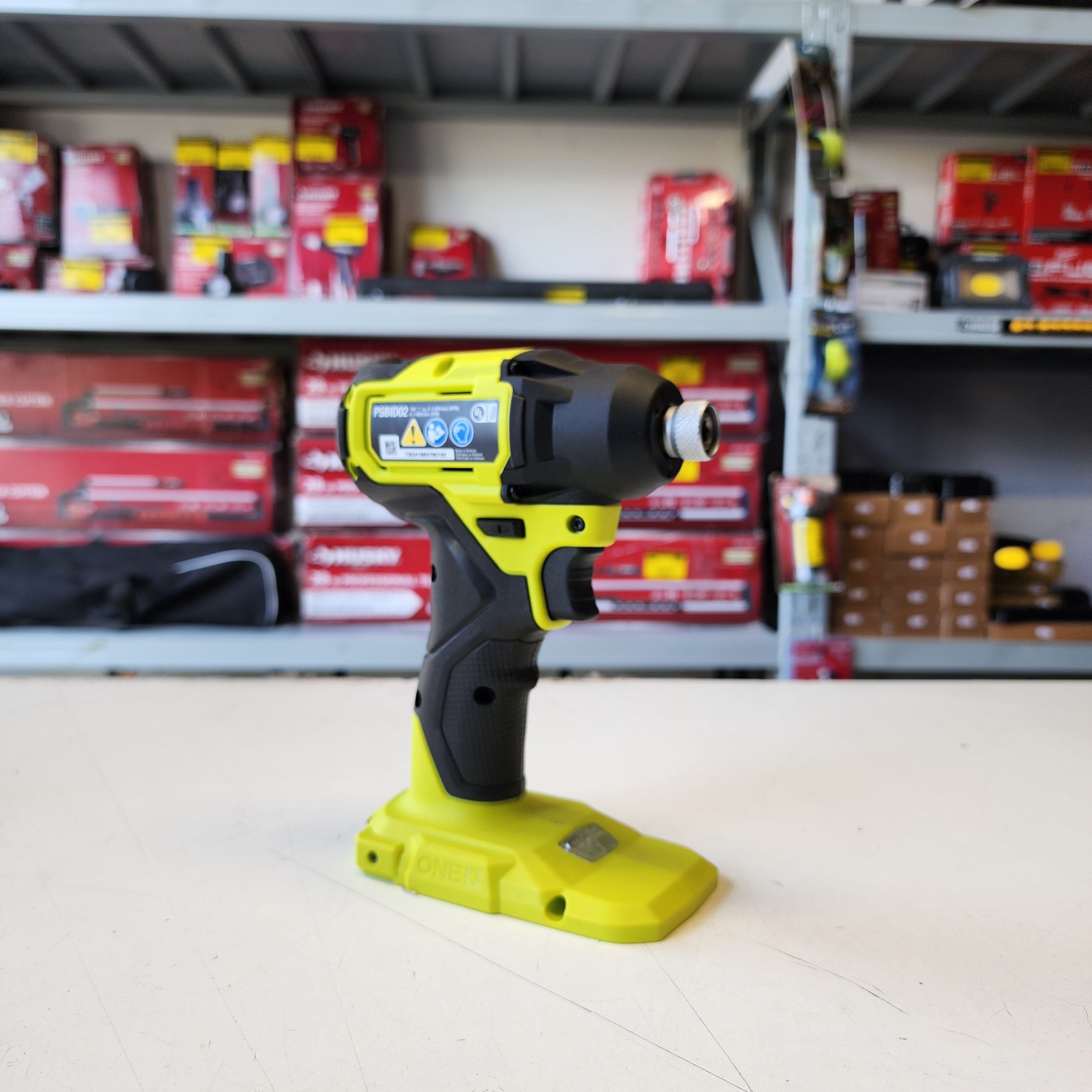 Compact RYOBI ONE+ HP 18V impact driver brushless cordless tool