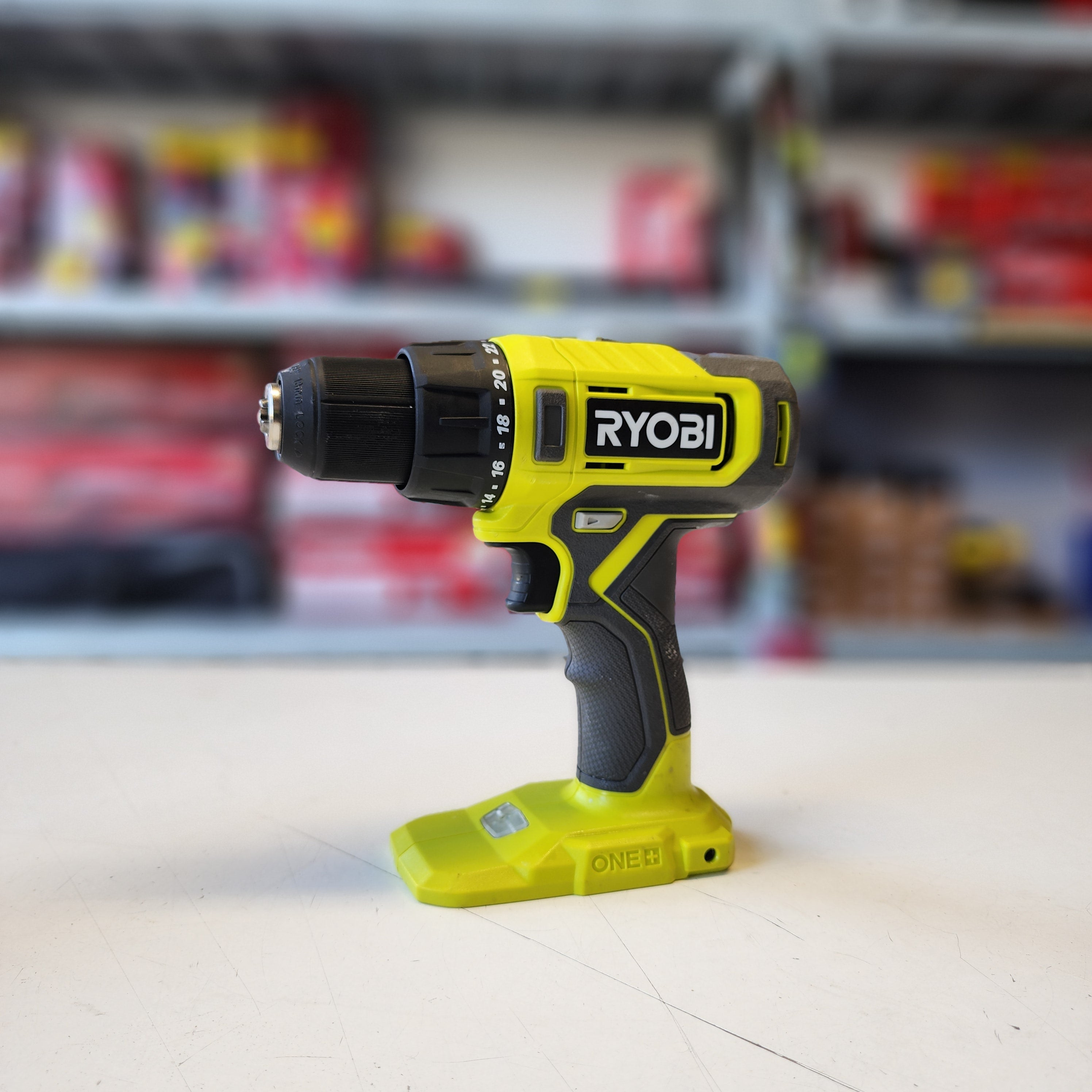 RYOBI 18V cordless drill driver 1/2 inch chuck tool only