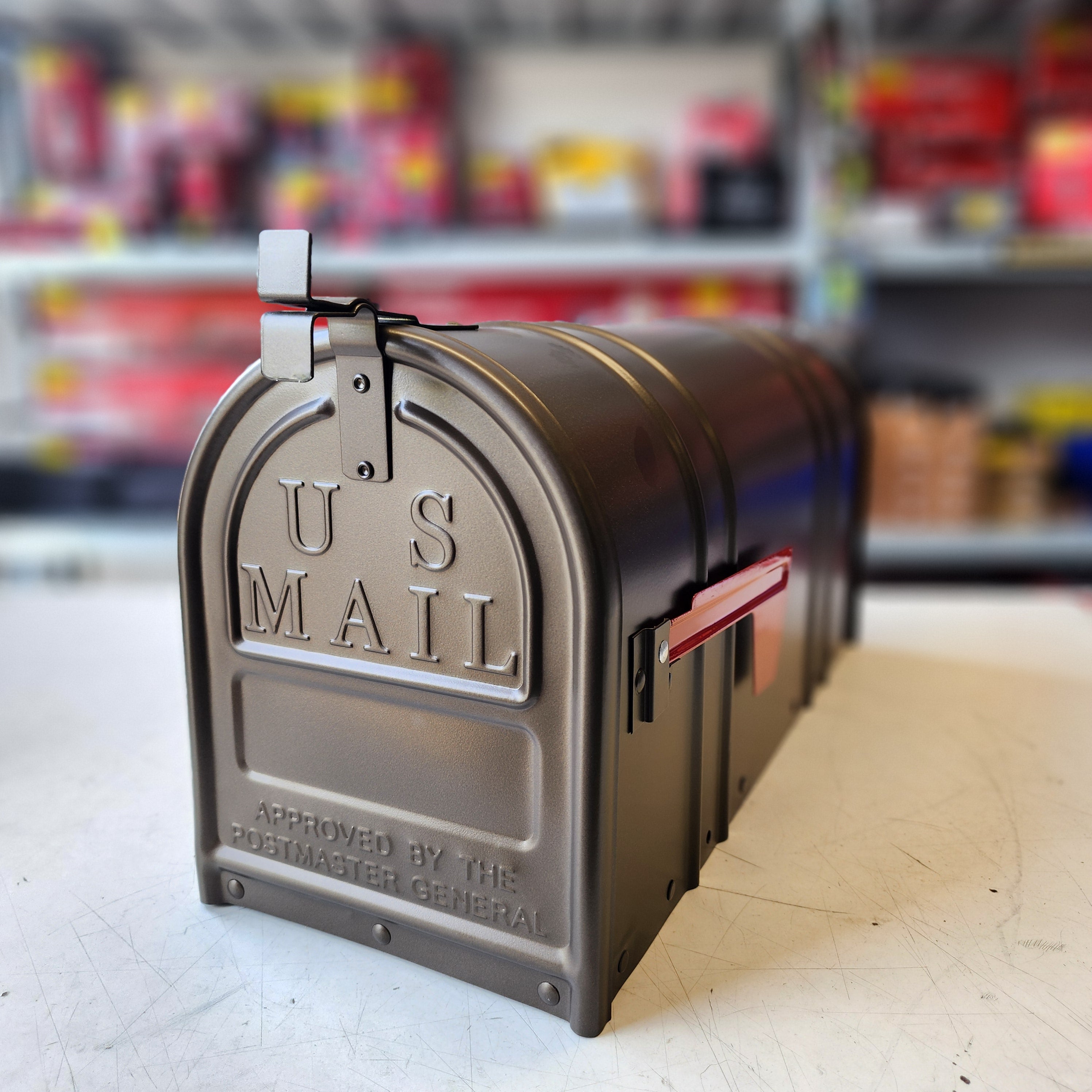 Postal PRO Carlton Post-Mount T2 Mailbox – Bronze (Model 1000256858)