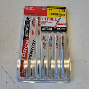 Milwaukee 49-22-1216D blade set for demolition and general metal cutting