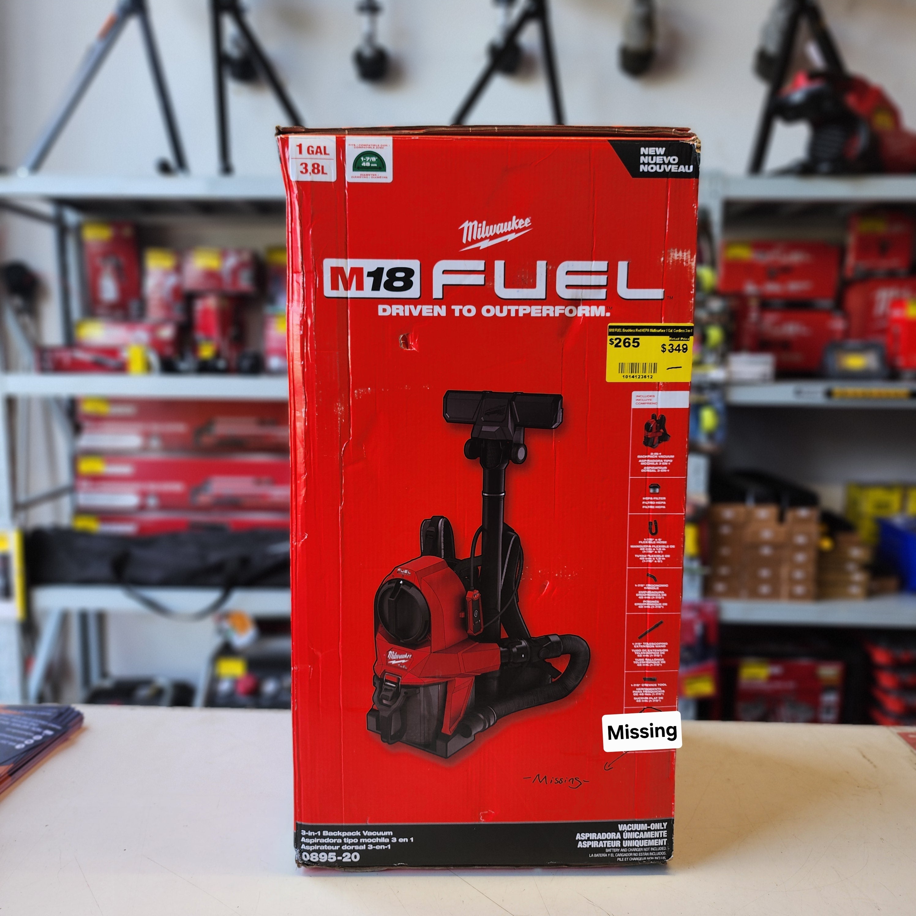 Milwaukee M18 FUEL 18-Volt Lithium-Ion Brushless R #condition_open-box